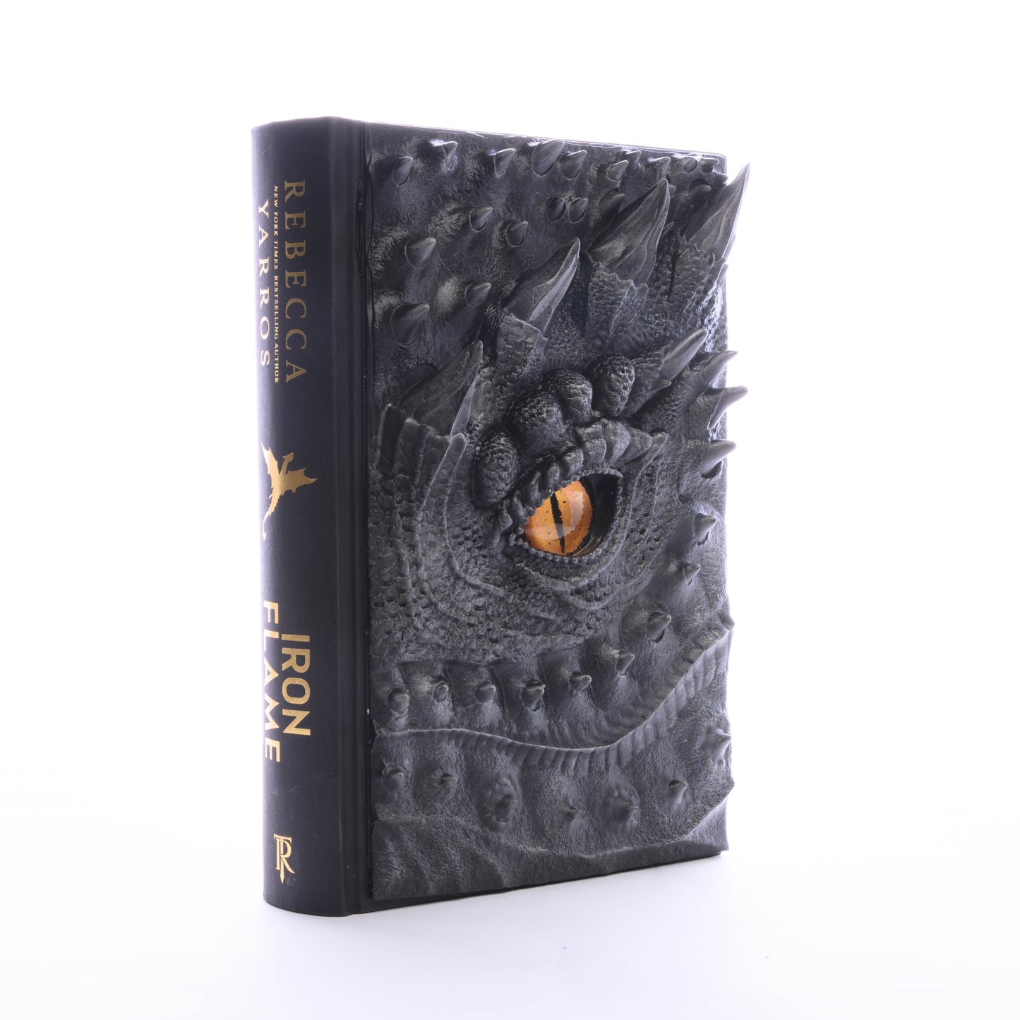 3D Printed Dragon Book Cover - Series 2 - Includes Iron Flame Book
