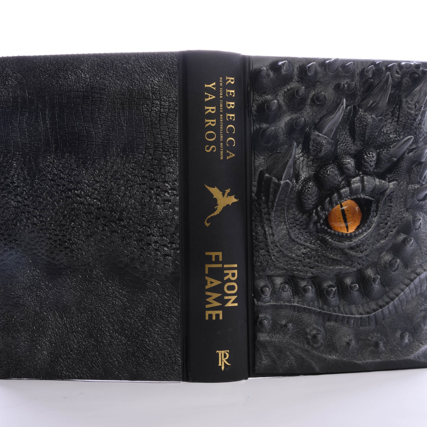 3D Printed Dragon Book Cover - Series 2 - Includes Iron Flame Book