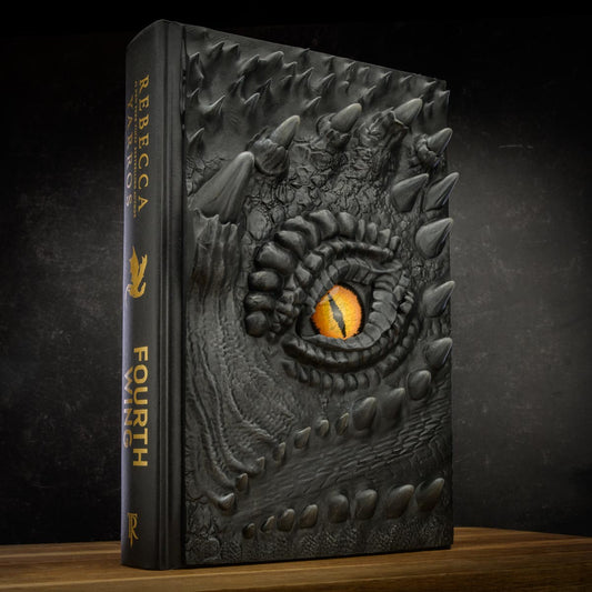 3D Printed Dragon Book Cover - Series 1 - Includes Fourth Wing Book