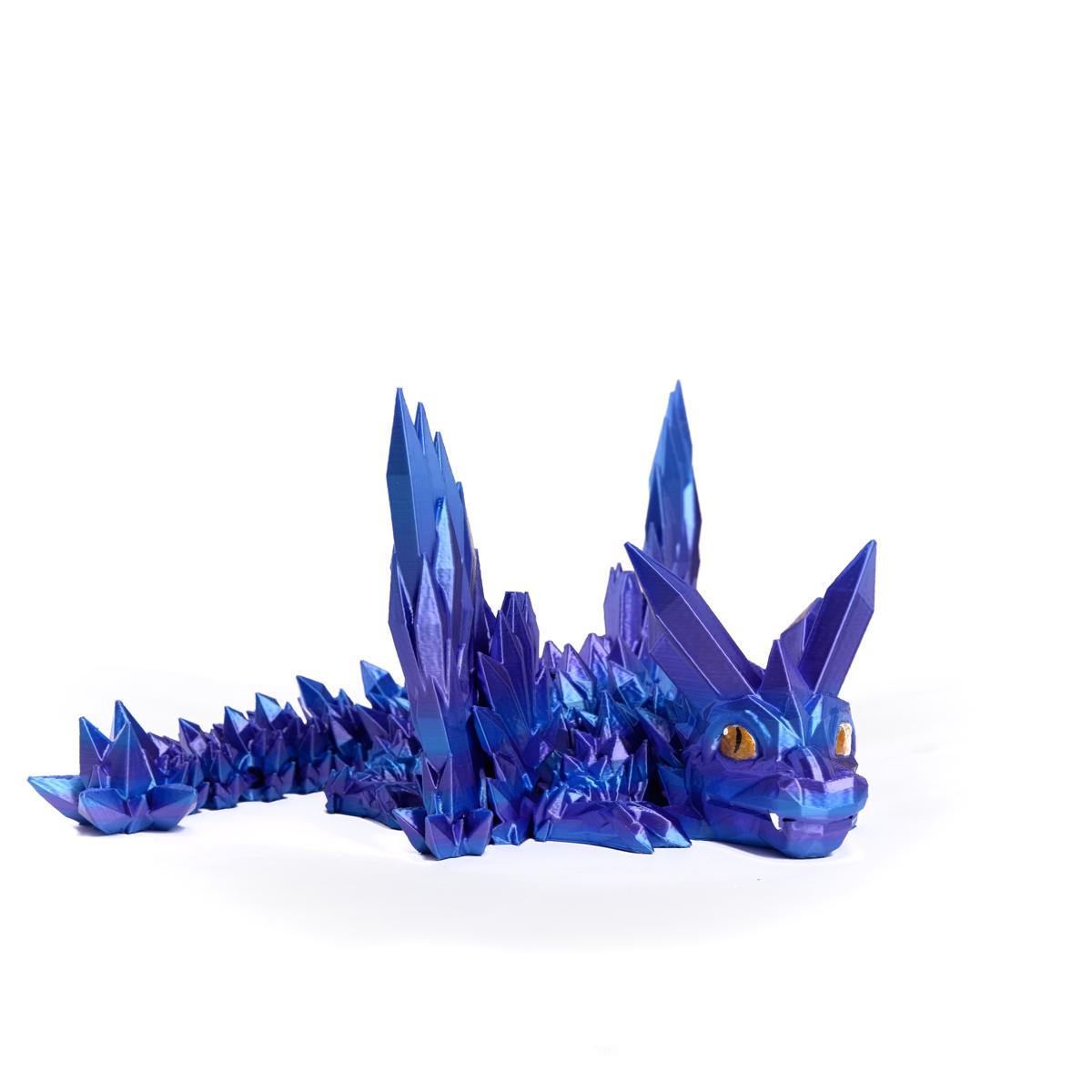 12 inch Articulating Dragon with Painted Eyes