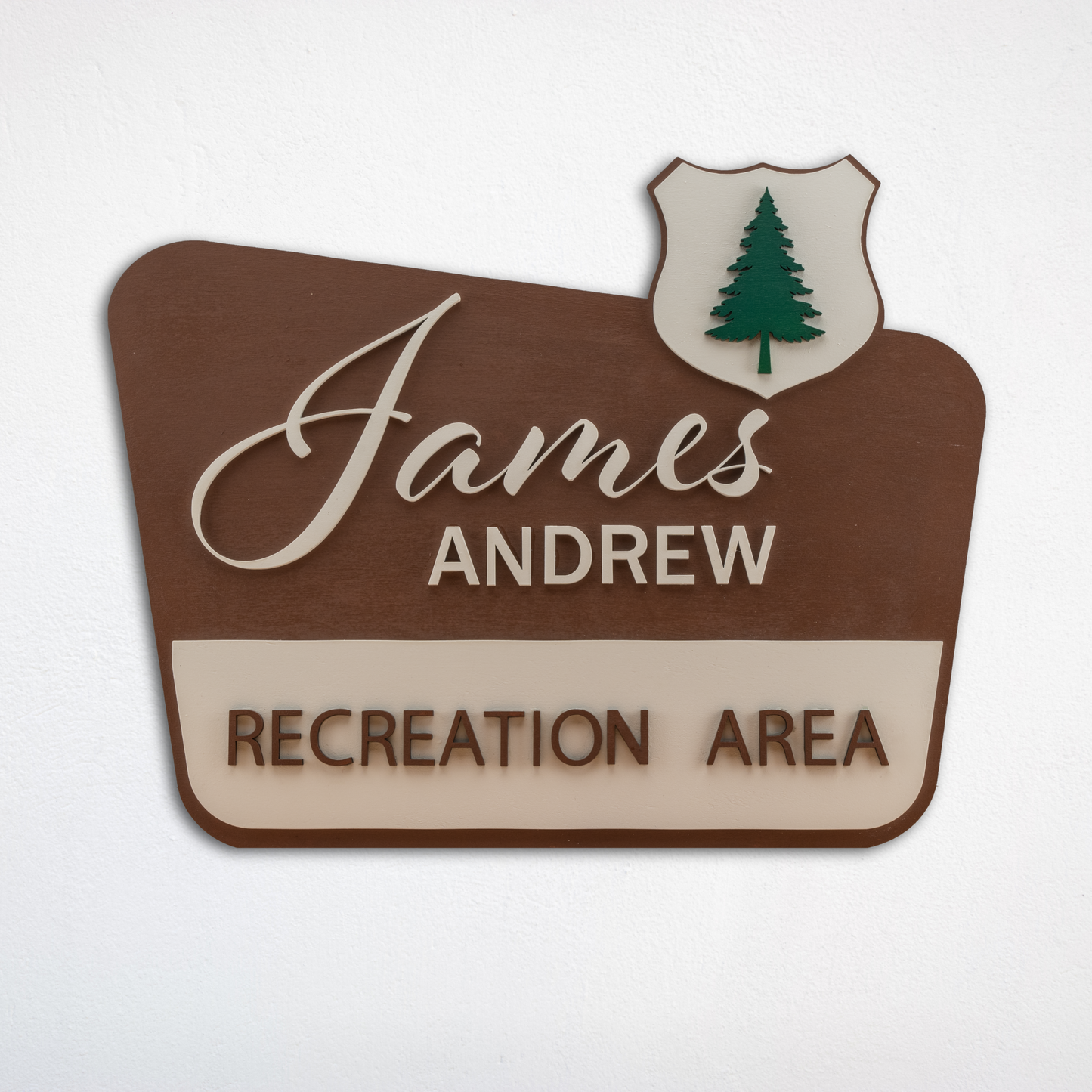 Personalized National Park Sign