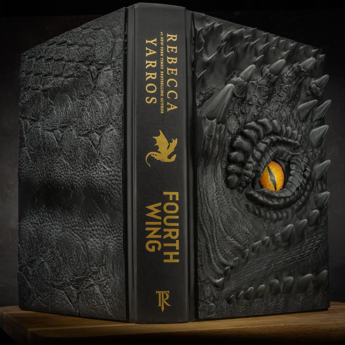 3D Printed Dragon Book Cover - Series 1 - Includes Fourth Wing Book (Special Order)