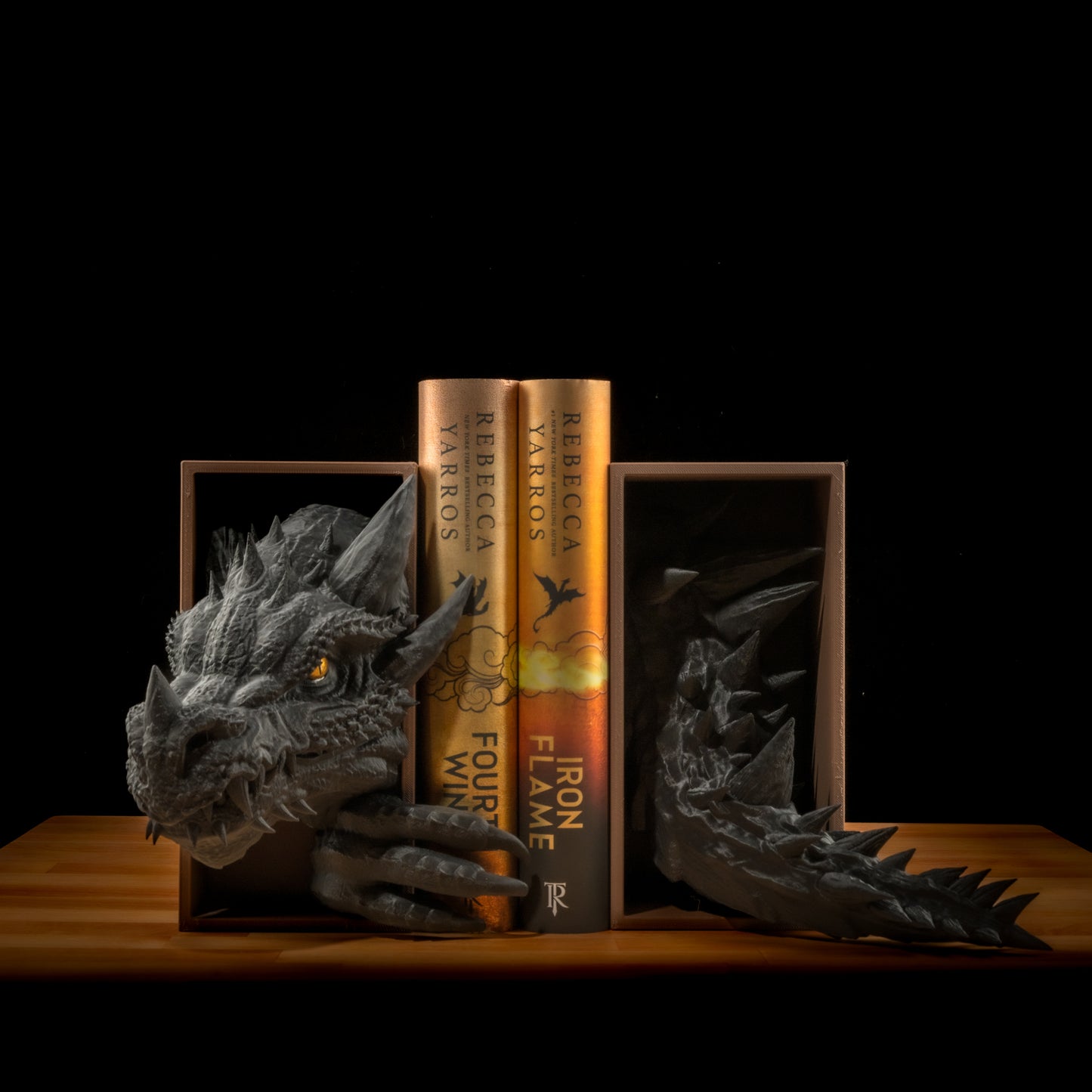 Dragon Head and Tail 3D Printed Book Nook