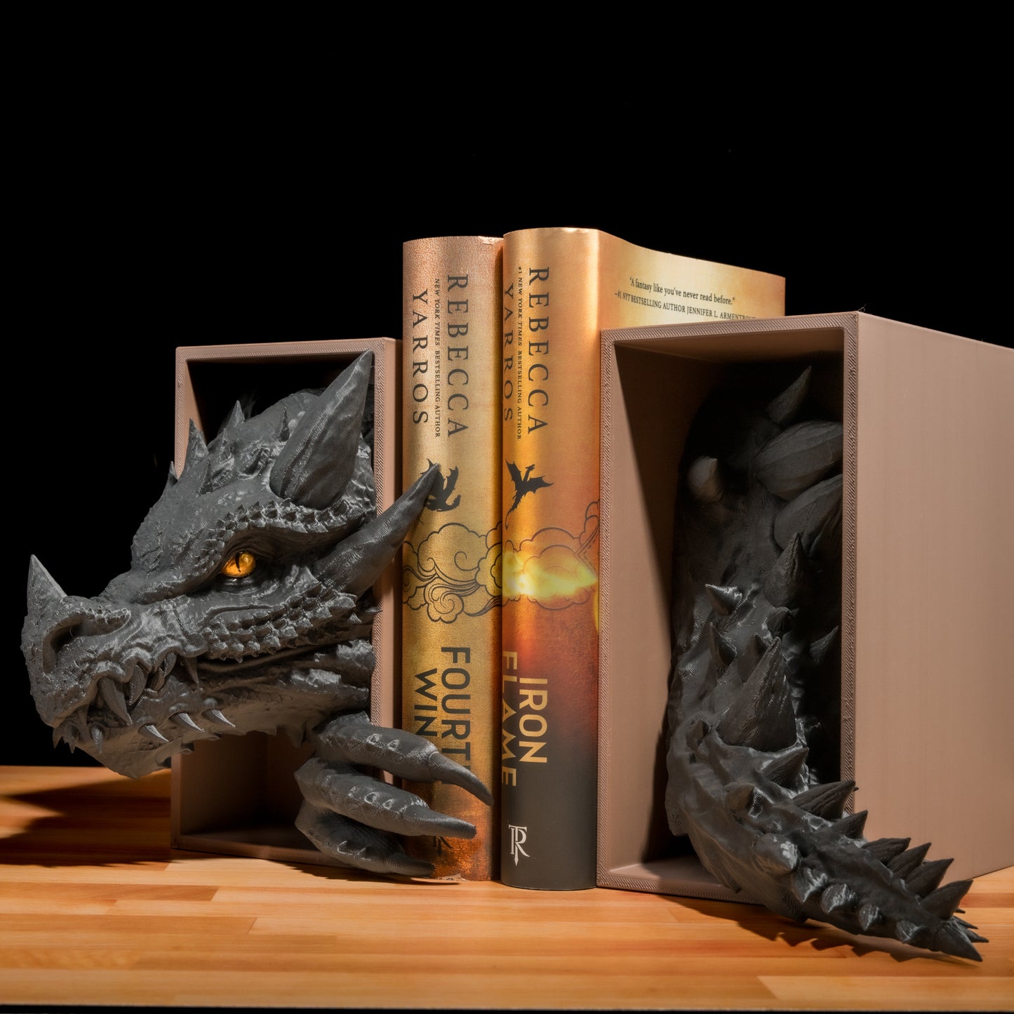 Dragon Head and Tail 3D Printed Book Nook