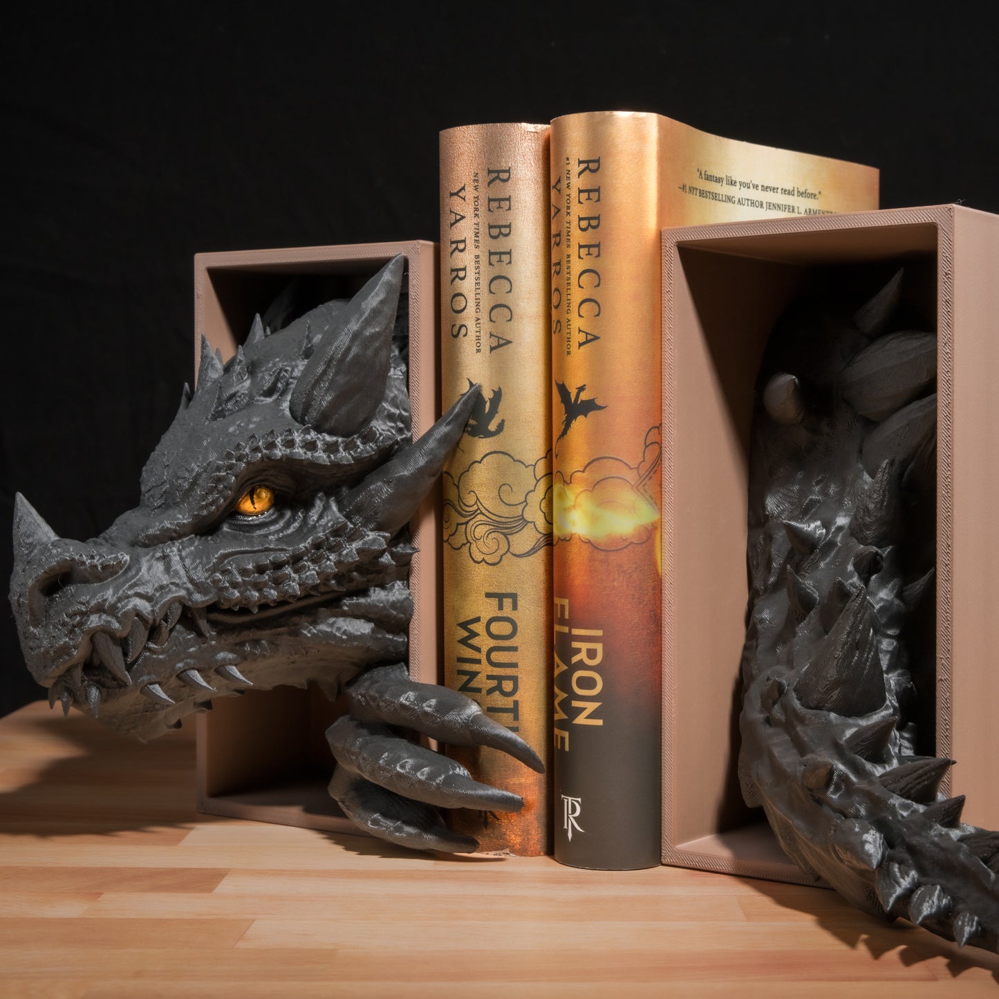 Dragon Head and Tail 3D Printed Book Nook