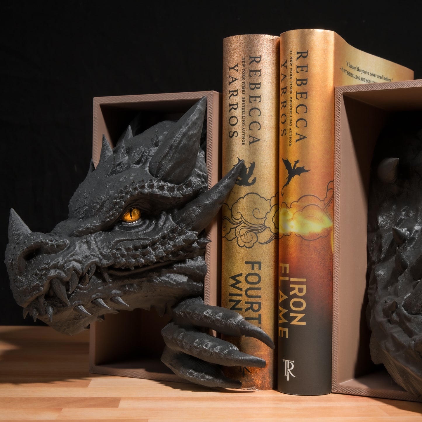 Dragon Head and Tail 3D Printed Book Nook