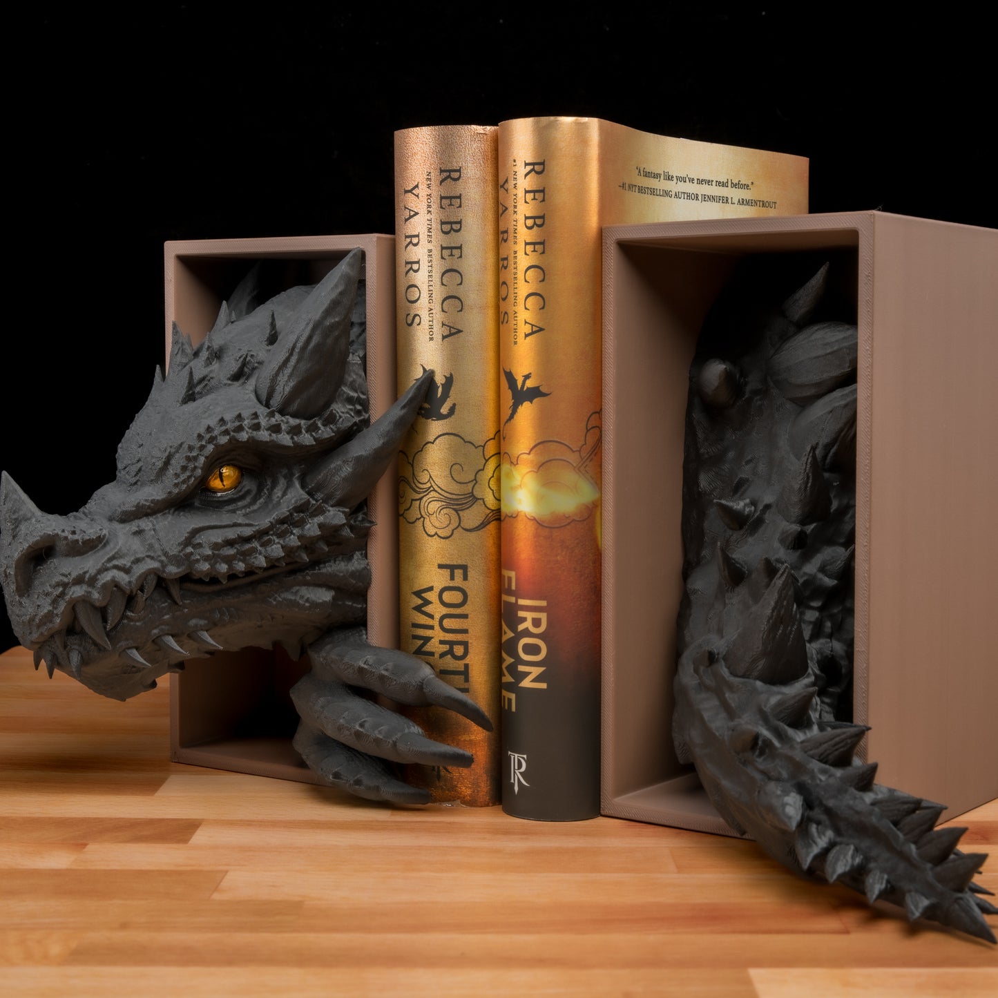 Dragon Head and Tail 3D Printed Book Nook