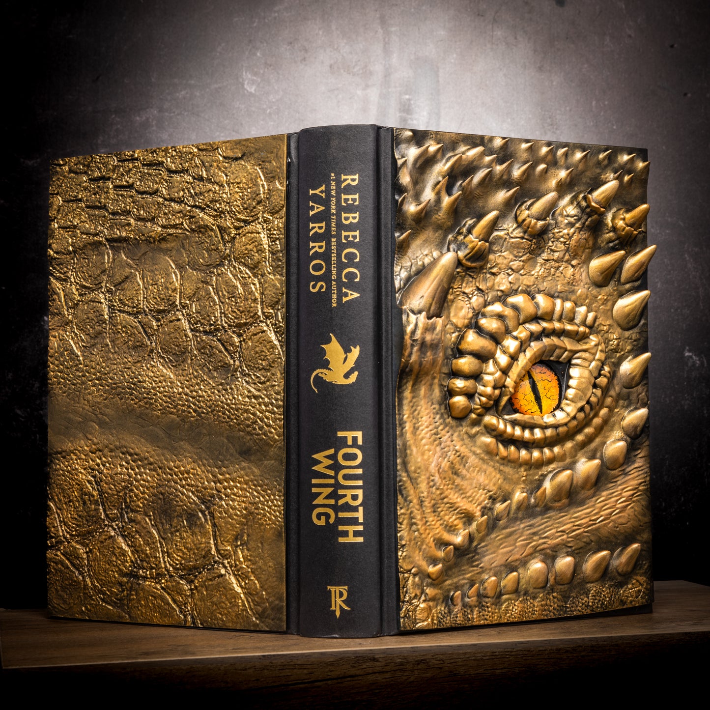 3D Printed Dragon Book Cover - Series 1 - Includes Fourth Wing Book (Special Order)