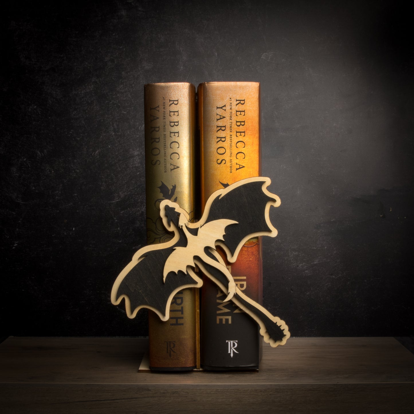 Tairn and Andarna Bookshelf Decor, Fourth Wing-Inspired, 3D Layered Art for Fantasy Lovers, Perfect Gift for Readers & Fans (New Design)