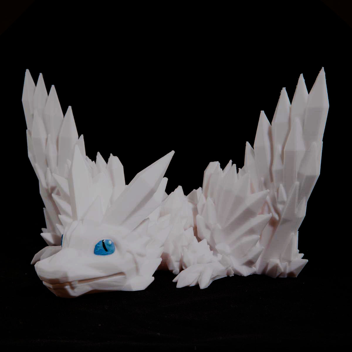 12 inch Articulating Dragon with Painted Eyes