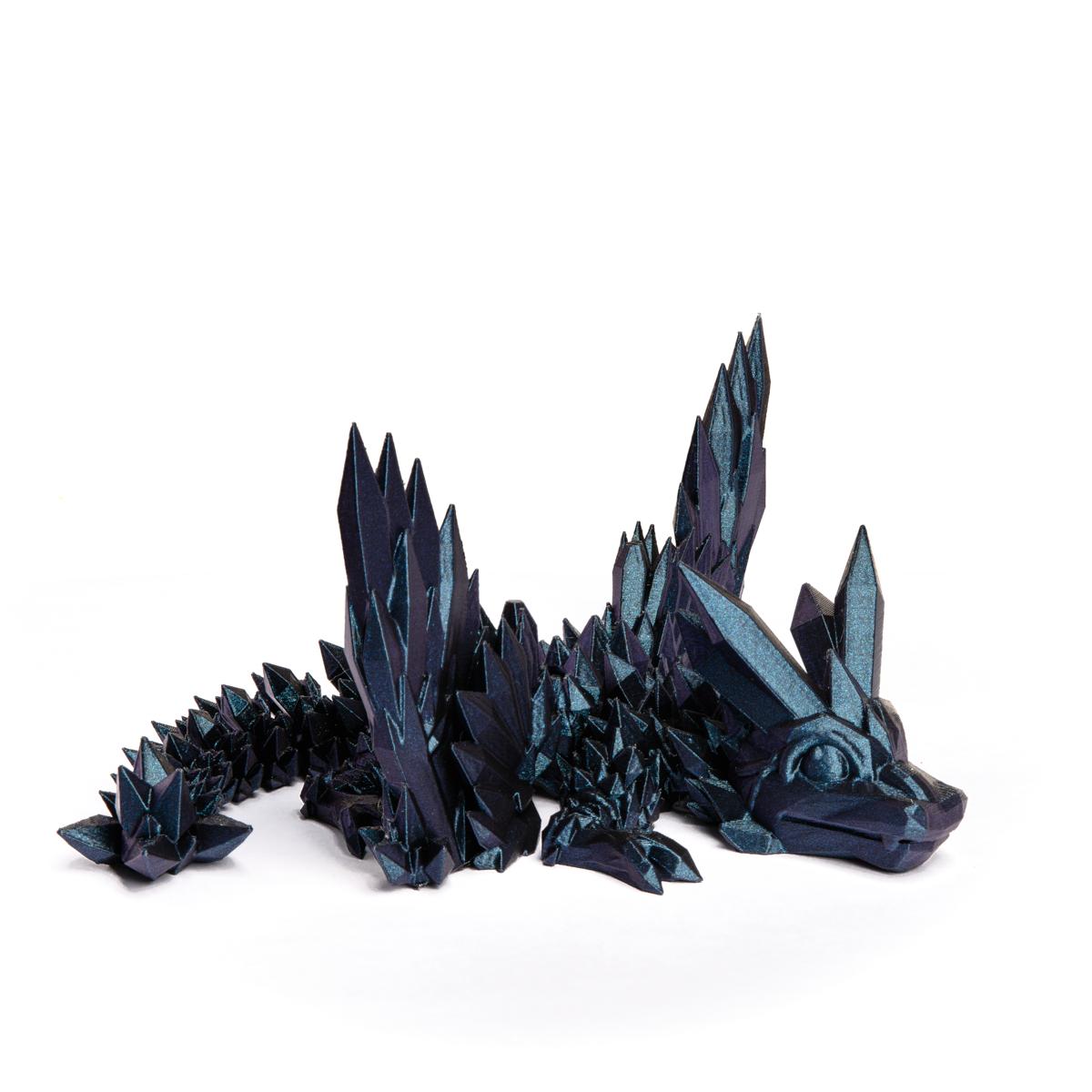 12 inch Articulating Dragon with Painted Eyes